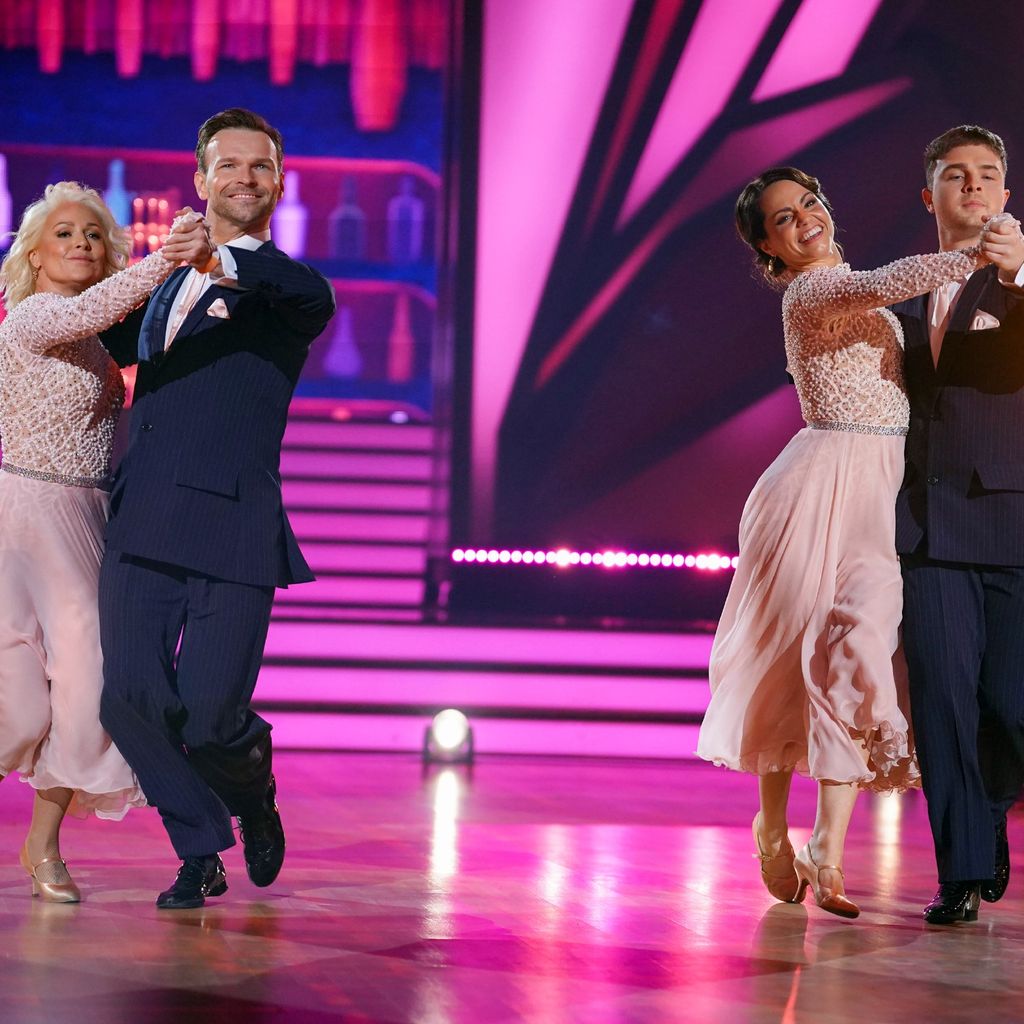 Michelle, Christian Polanc, Christina Luft und Mike Singer bei "Let's Dance"
