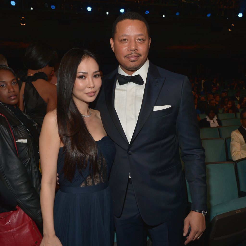 Miranda Pak und Terrence Howard im Februar 2016