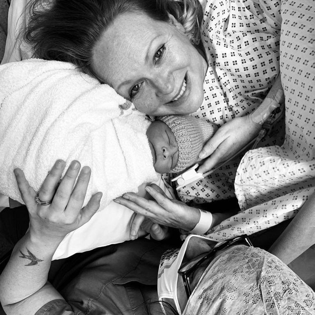 Michelle Hardwick mit ihrem Sohn Edward “Teddy” Peter Brooks