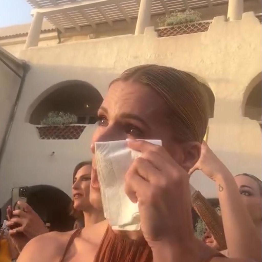 Michelle Hunziker bei Diletta Leotta und Loris Karius' Hochzeit