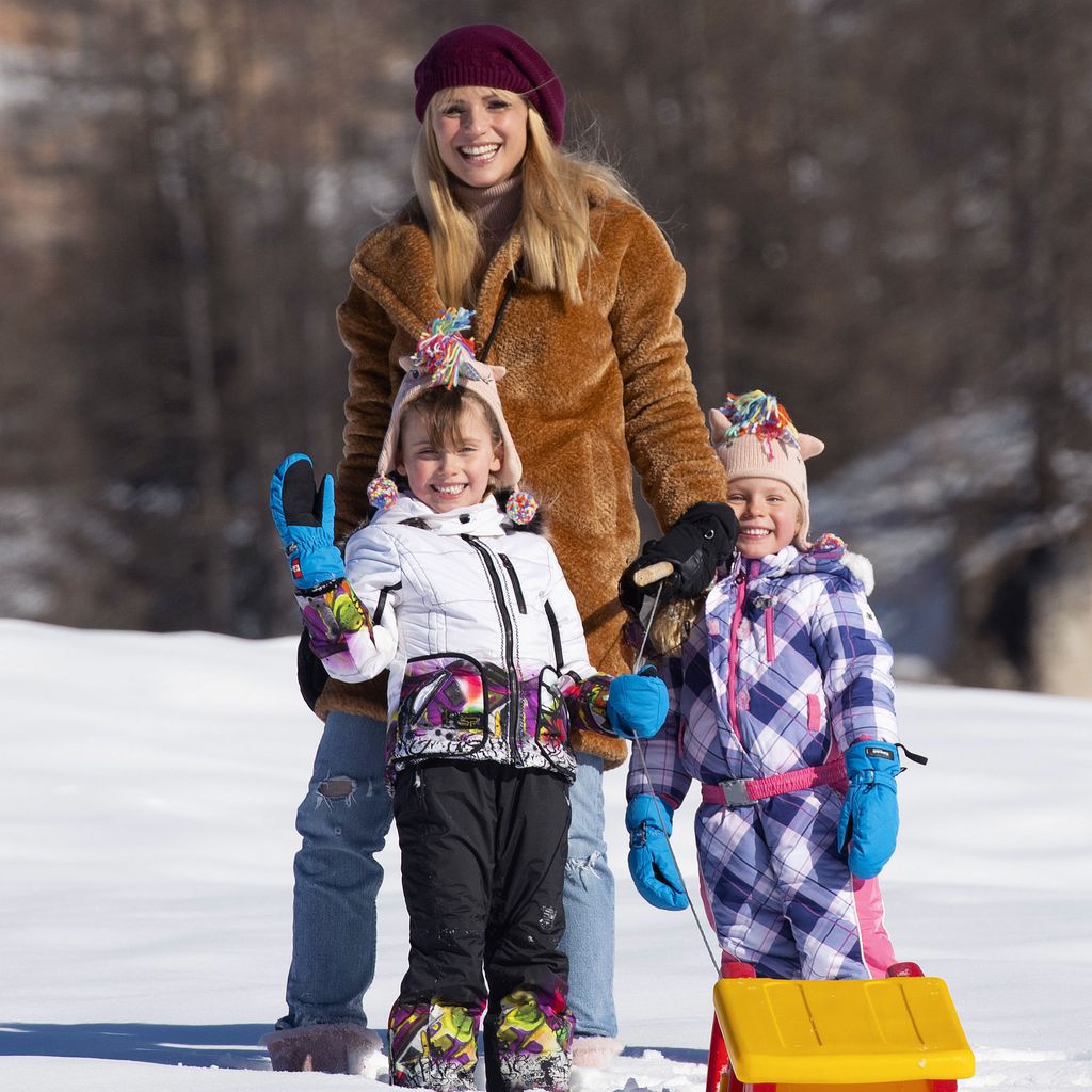 Michelle Hunziker, Celeste und Sole in Val Badia