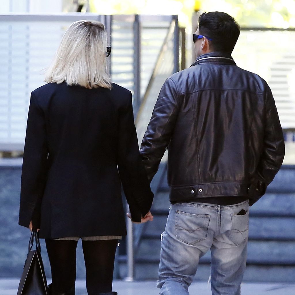 Michelle Hunziker und Alessandro Carollo am 7. November 2023