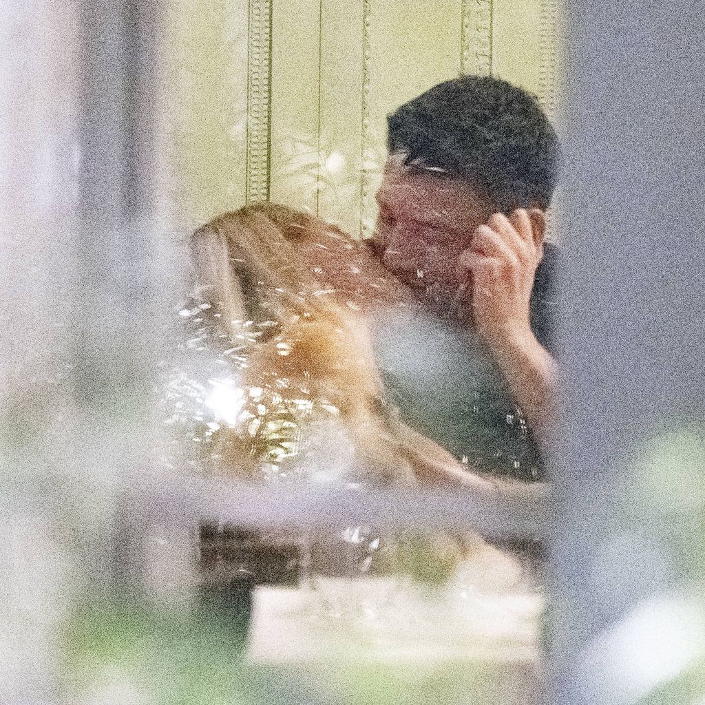 Michelle Hunziker und Alessandro Carollo im Dezember 2023 in Mailand