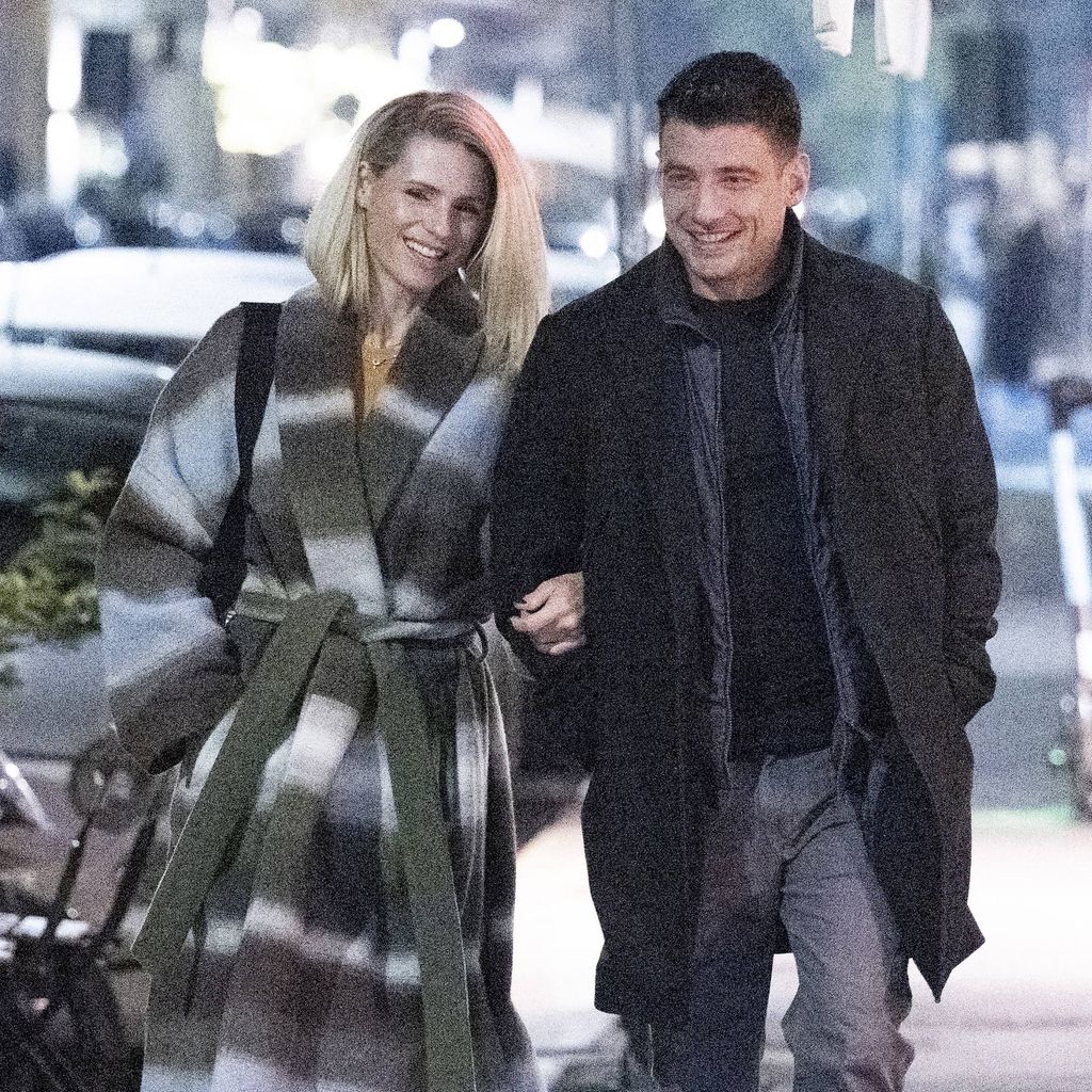 Michelle Hunziker und Alessandro Carollo im Dezember 2023 in Mailand