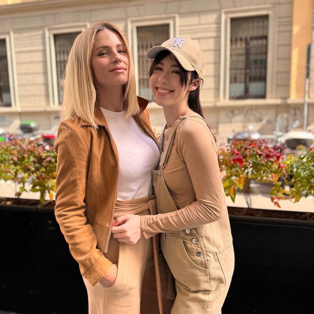 Michelle Hunziker und Aurora Ramazotti, Mutter und Tochter
