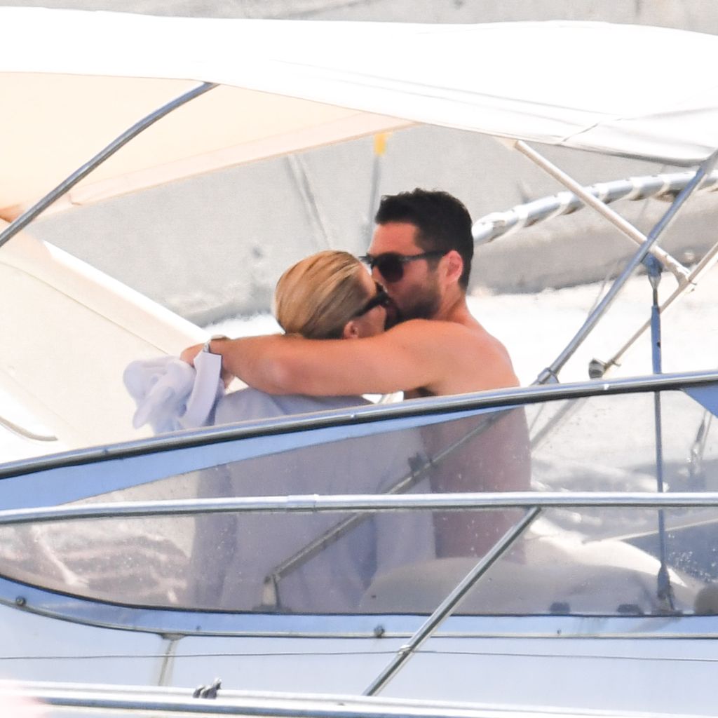 Michelle Hunziker und Giovanni Angiolini, Juni 2022 in Italien