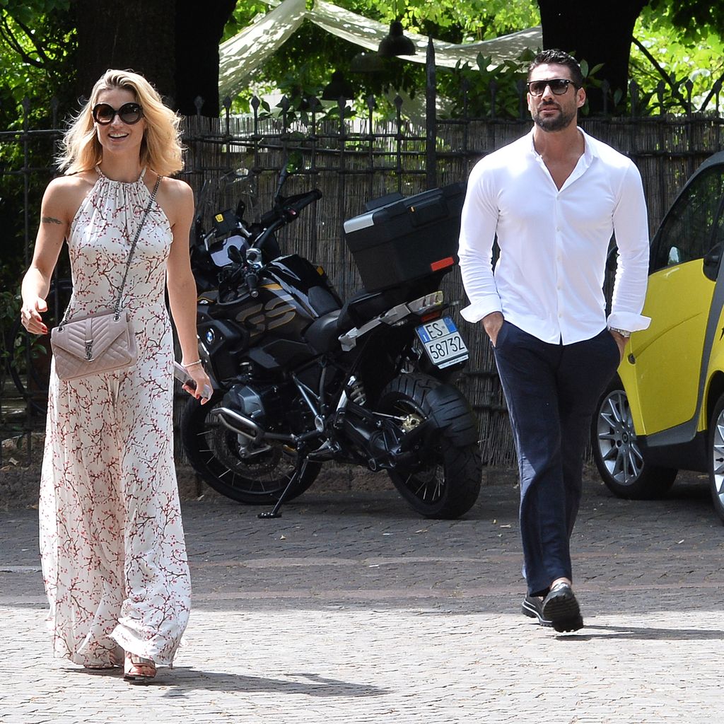 Michelle Hunziker und Giovanni Angiolini im Mai 2022