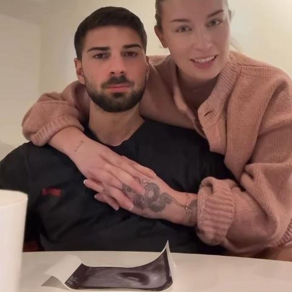 Michelle Kaminsky mit ihrem Freund Lukas, Februar 2026