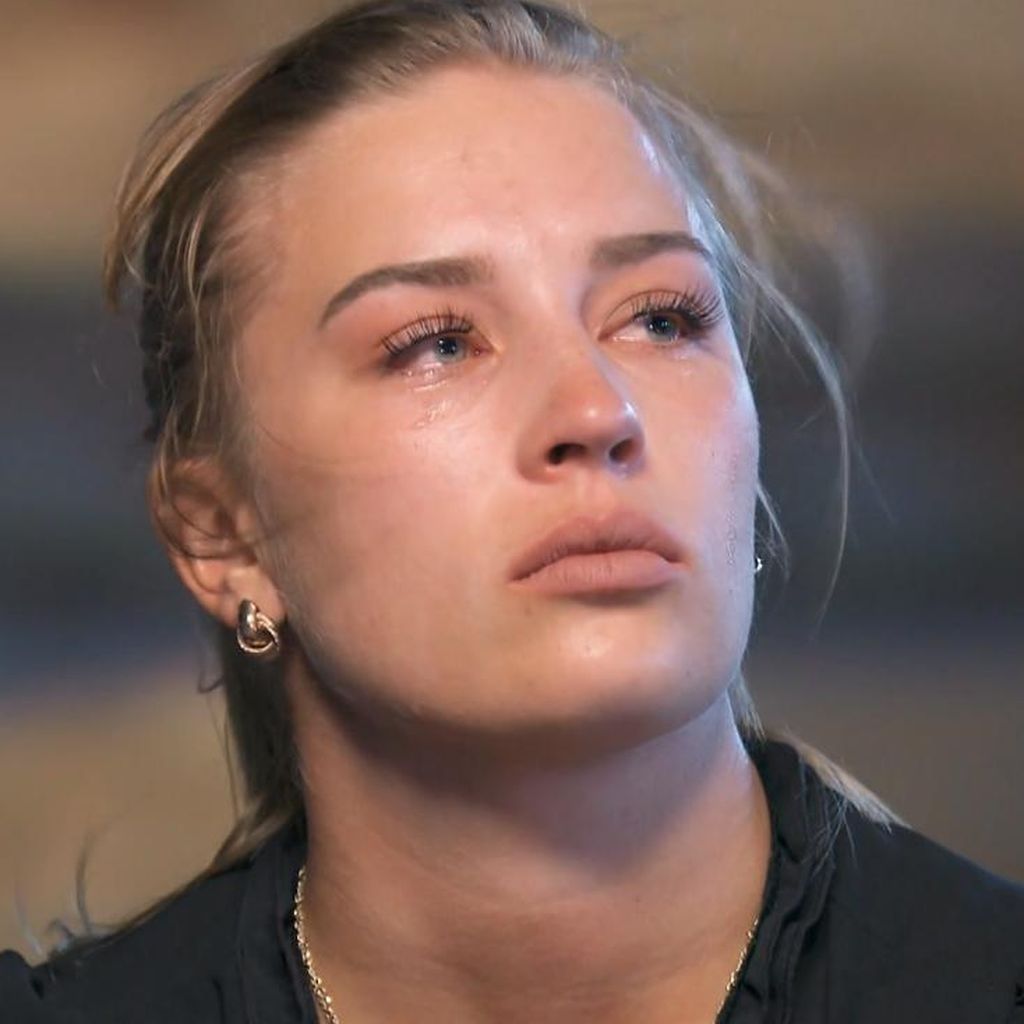 Michelle Kmy bei der "Temptation Island"-Aussprache