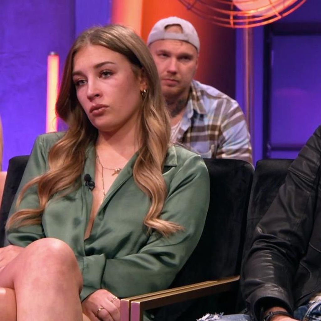 Michelle Kmy und Marc-Robin beim Wiedersehen von "Temptation Island" 2022