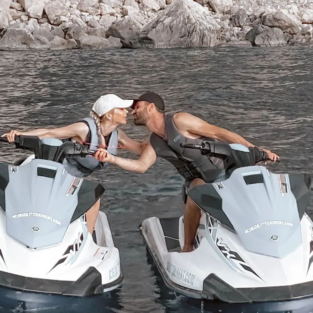 Michelle Monballijn und Mike Cees-Monballijn im Urlaub