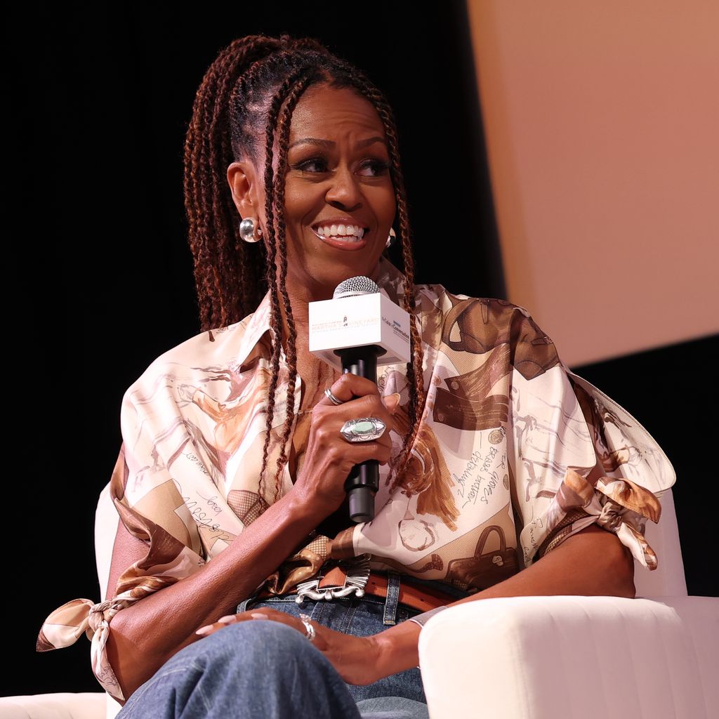 Michelle Obama beim Martha’s Vineyard African American Film Festival 2025