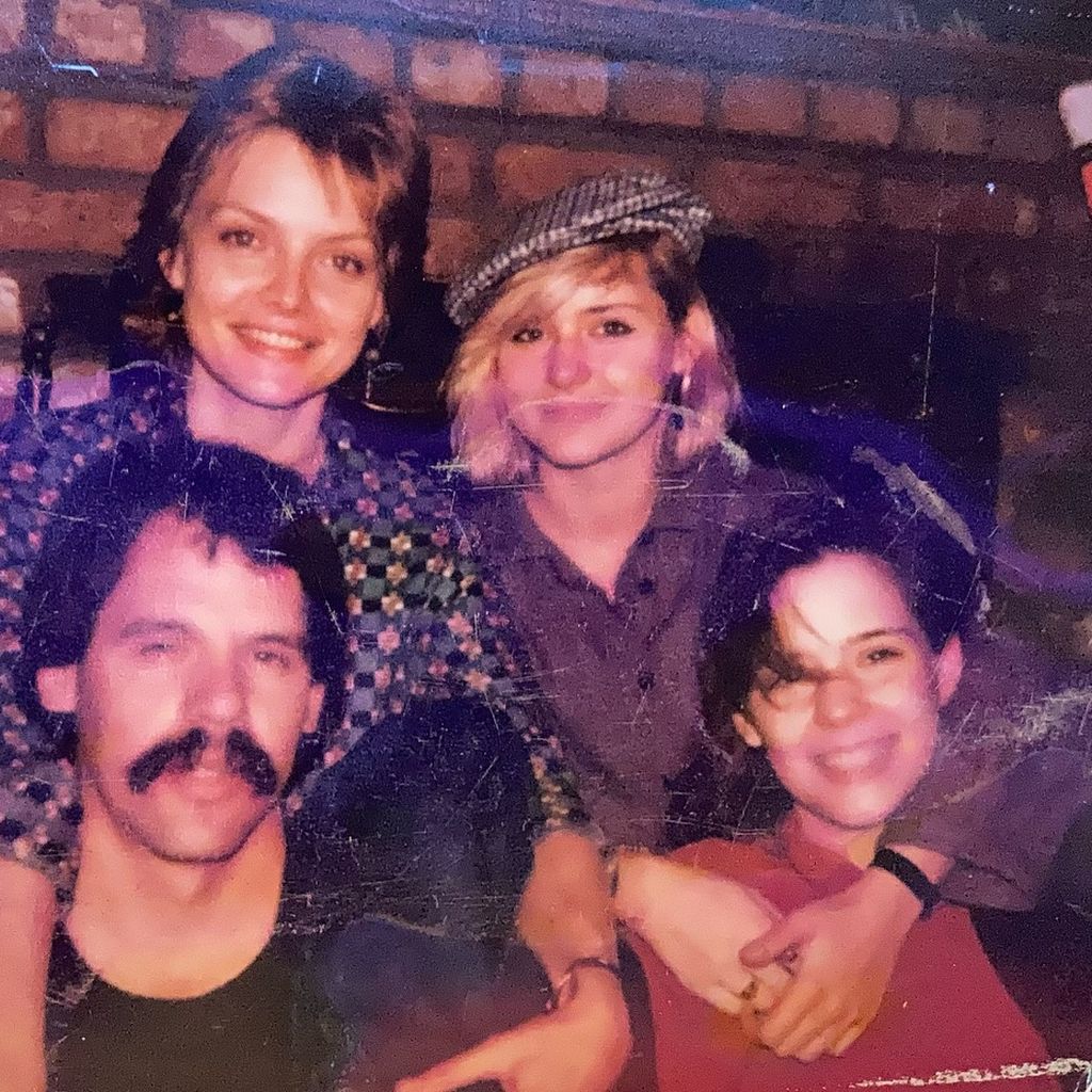 Michelle Pfeiffer und ihre Geschwister als Teenager