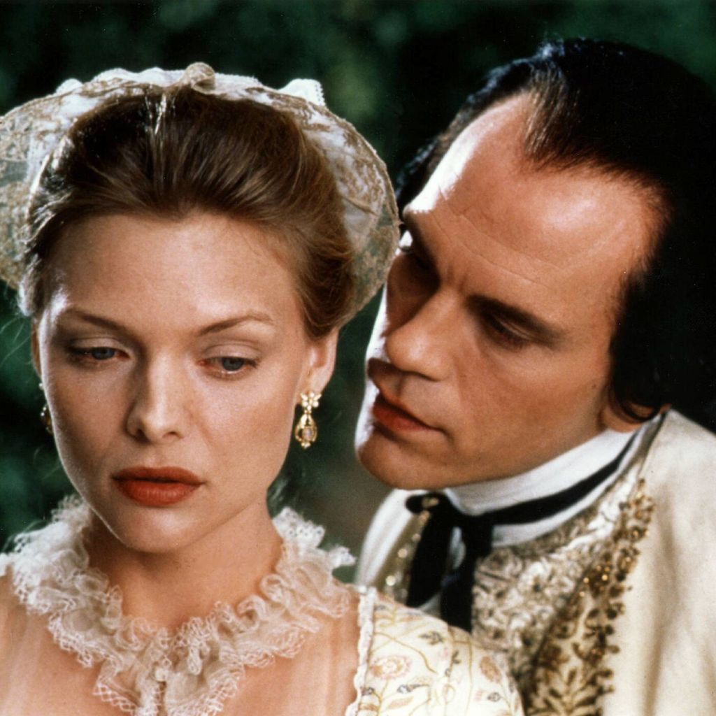 Michelle Pfeiffer und John Malkovich bei "Gefährliche Liebschaften"