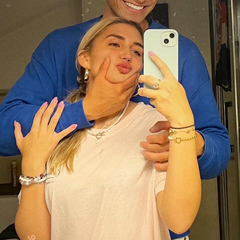 Michelle Simöl und ihr Freund