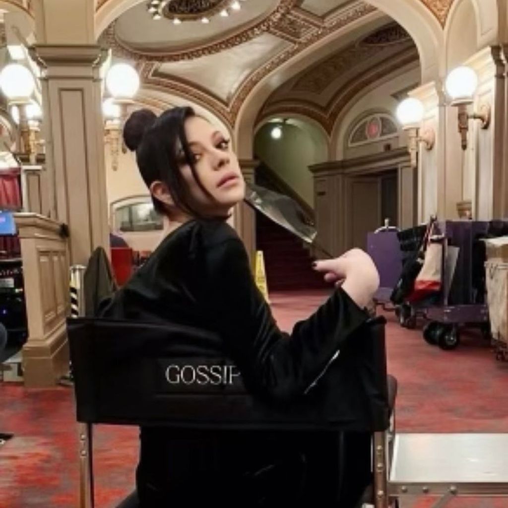 Michelle Trachtenberg am "Gossip Girl"-Set