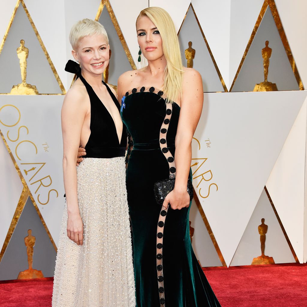 Michelle Williams und Busy Philipps bei der Oscar-Verleihung 2017