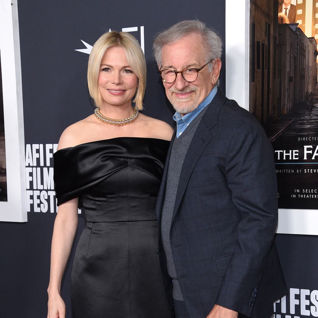 Michelle Williams und Steven Spielberg, November 2022