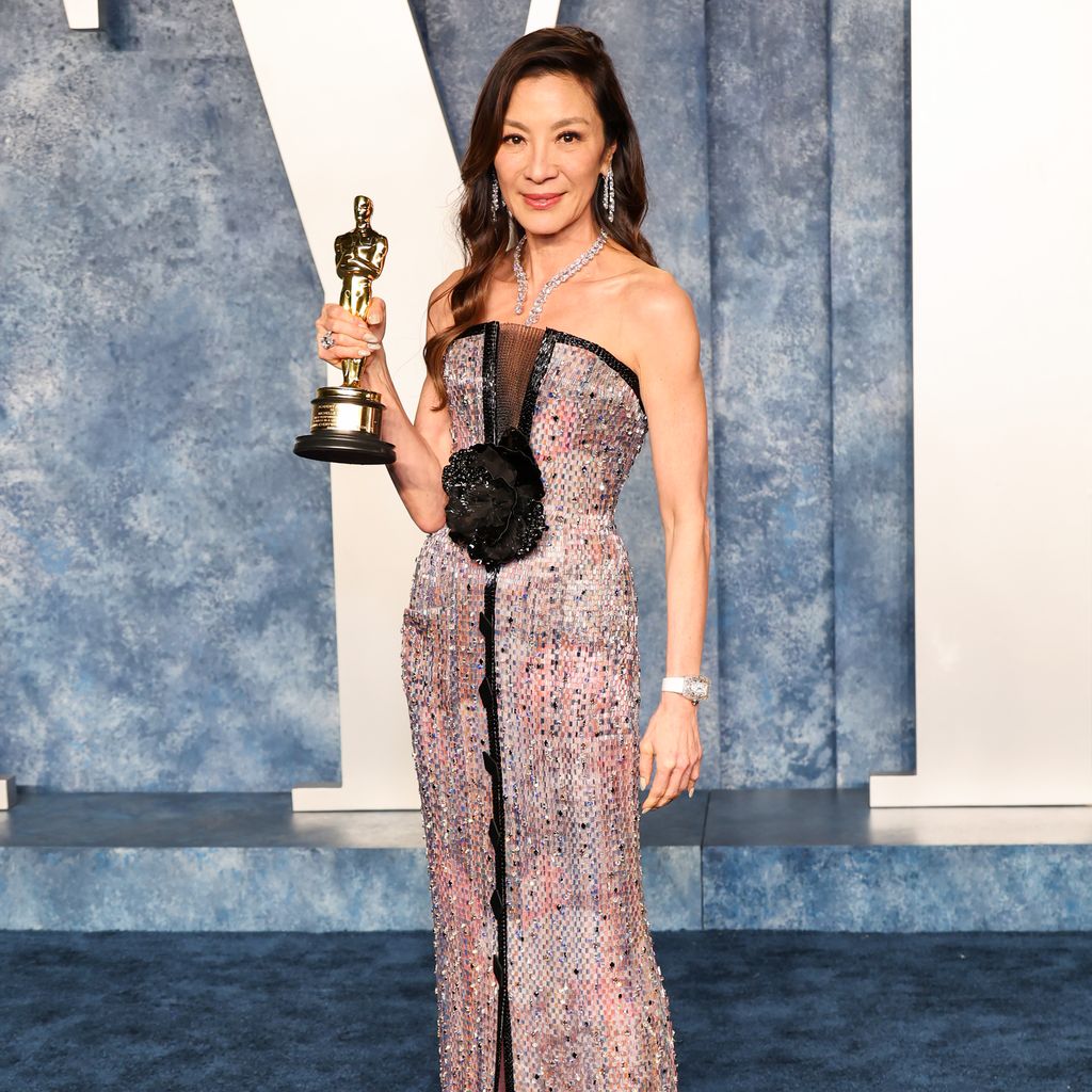 Michelle Yeoh auf der Vanity Fair Oscar Party im März 2023