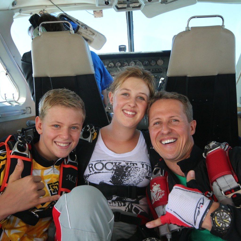 Mick, Gina-Maria und Michael Schumacher in "Schumacher"