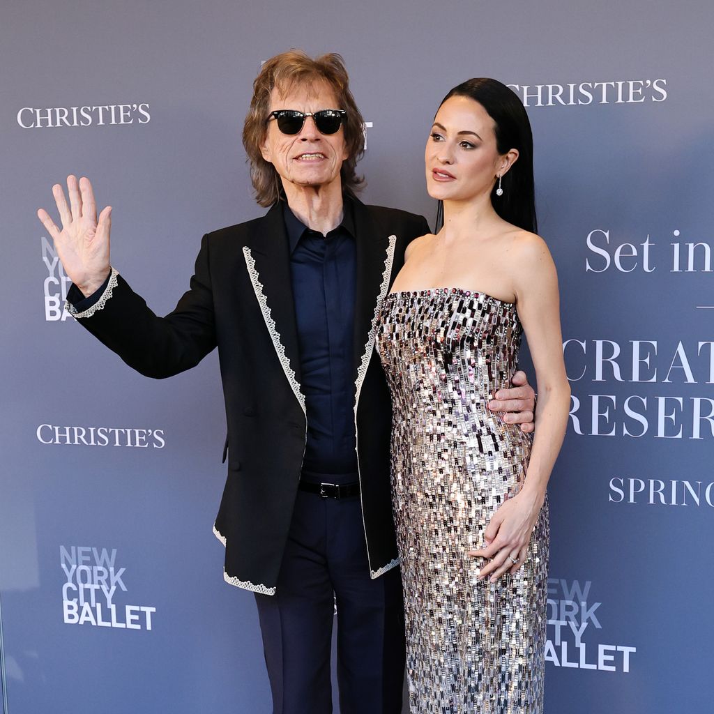Mick Jagger and Melanie bei der New York City Ballet Spring Gala 2026 in New York