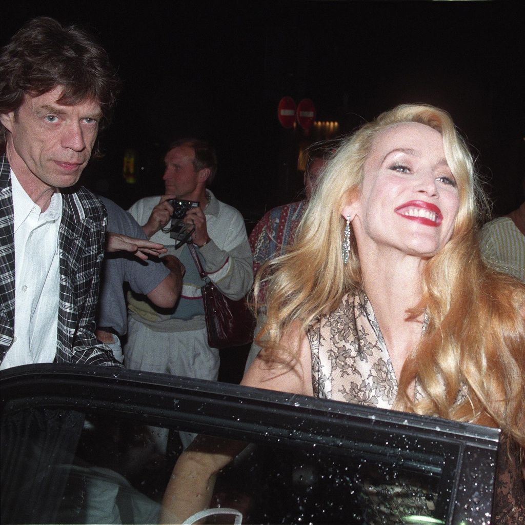 Jerry Hall und Mick Jagger