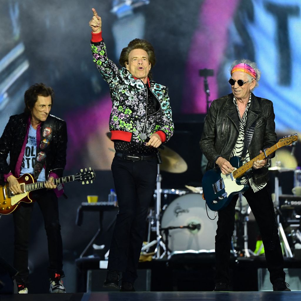 Die Rolling Stones im Juli 2022 in Paris