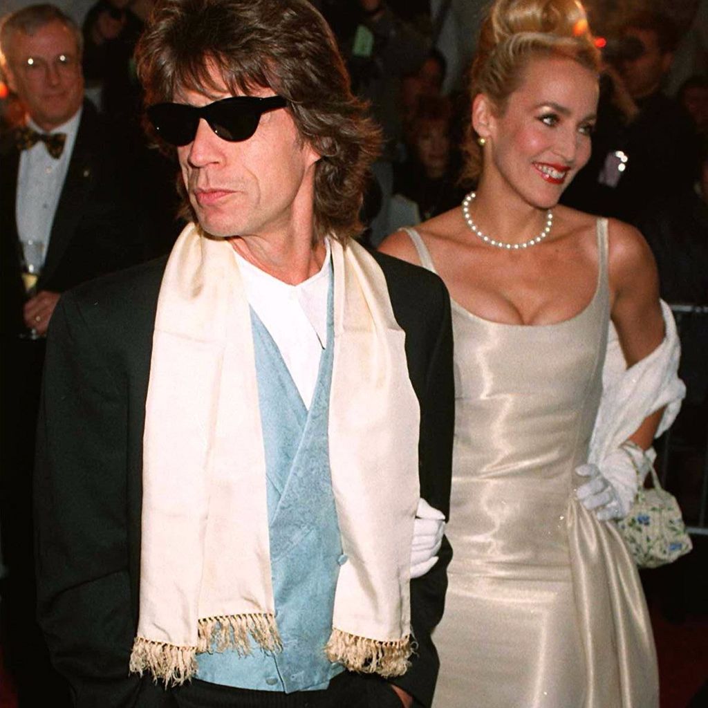 Jerry Hall und Mick Jagger