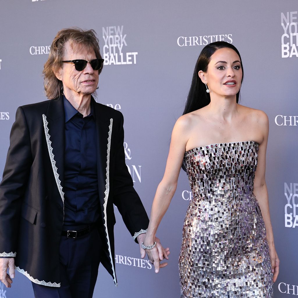 Bei der New York City Ballet Spring Gala: Mick Jagger und Melanie Hamrick
