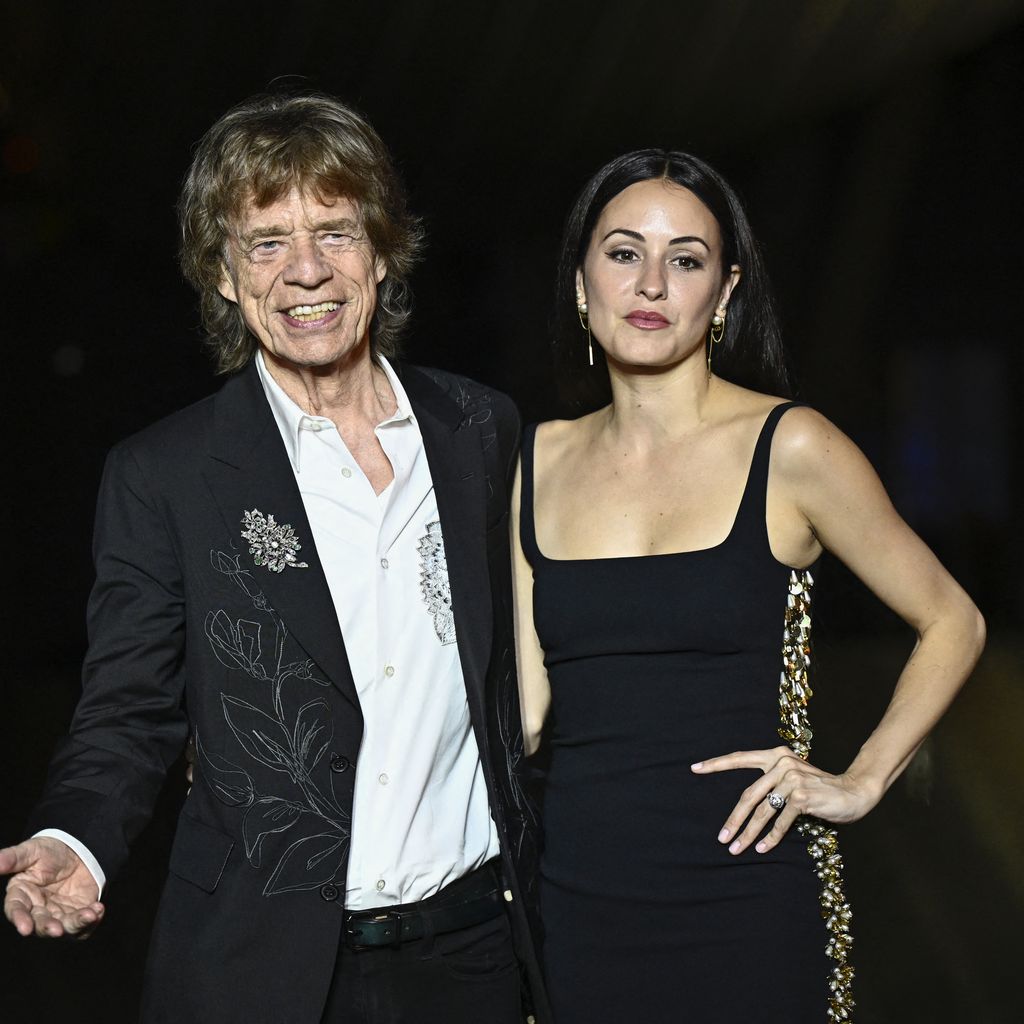 Mick Jagger und Melanie Hamrick, Juli 2024