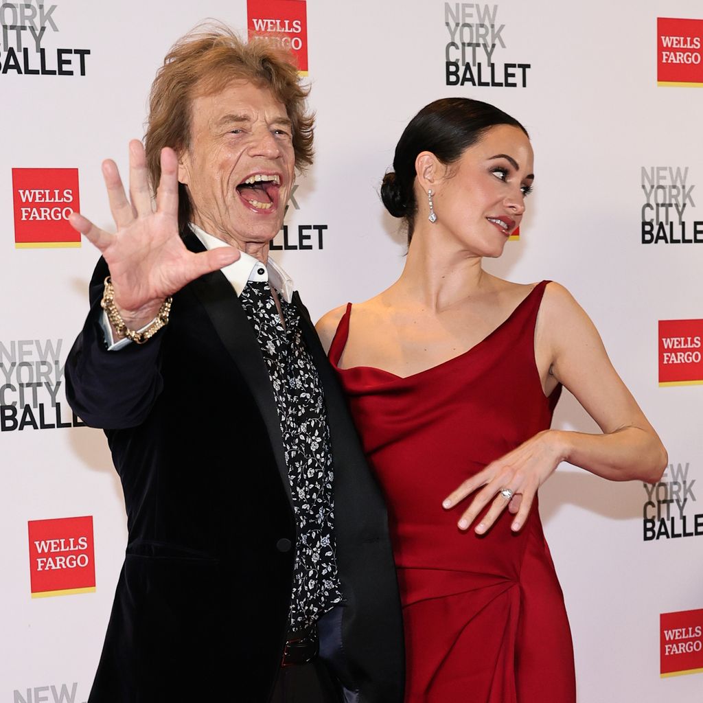 Mick Jagger und Melanie Hamrick, Oktober 2025