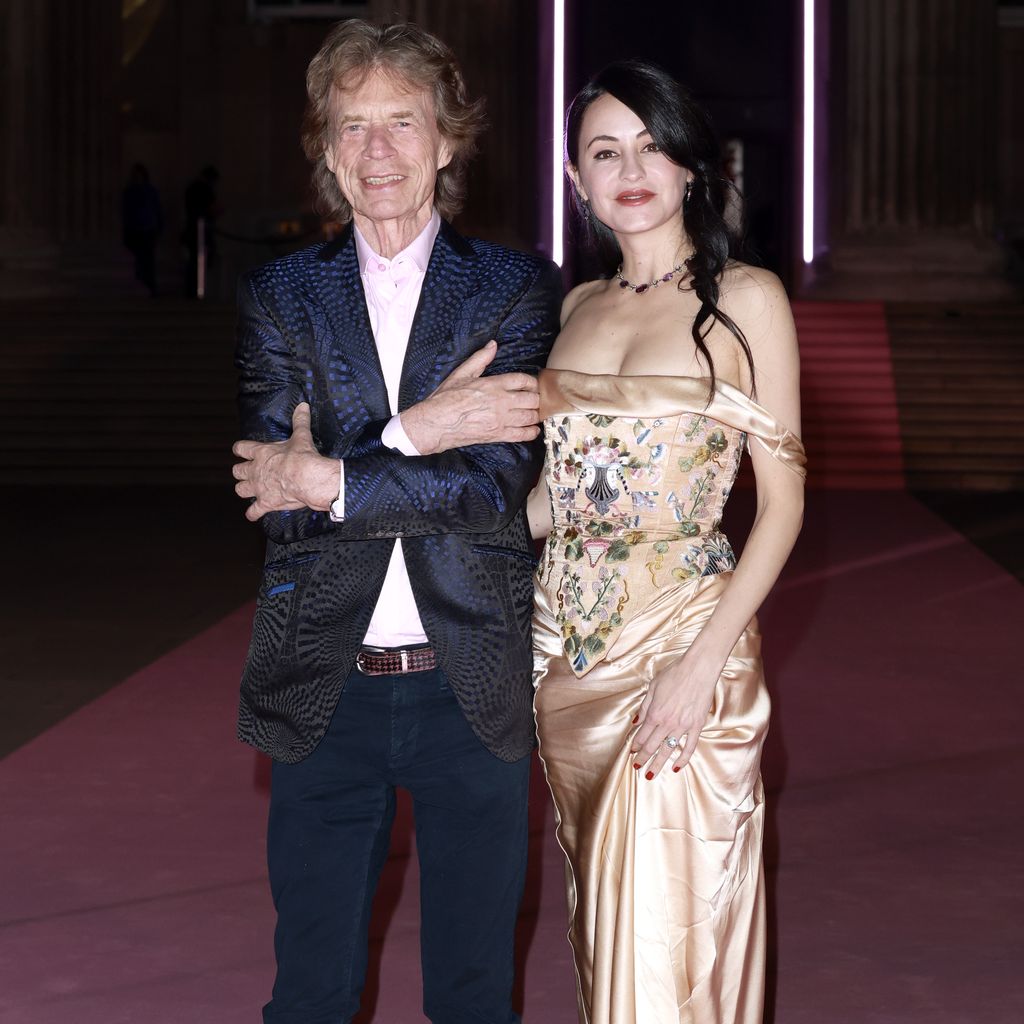 Mick Jagger und Melanie Hamrick beim British Museum Ball in London, 18. Oktober 2025