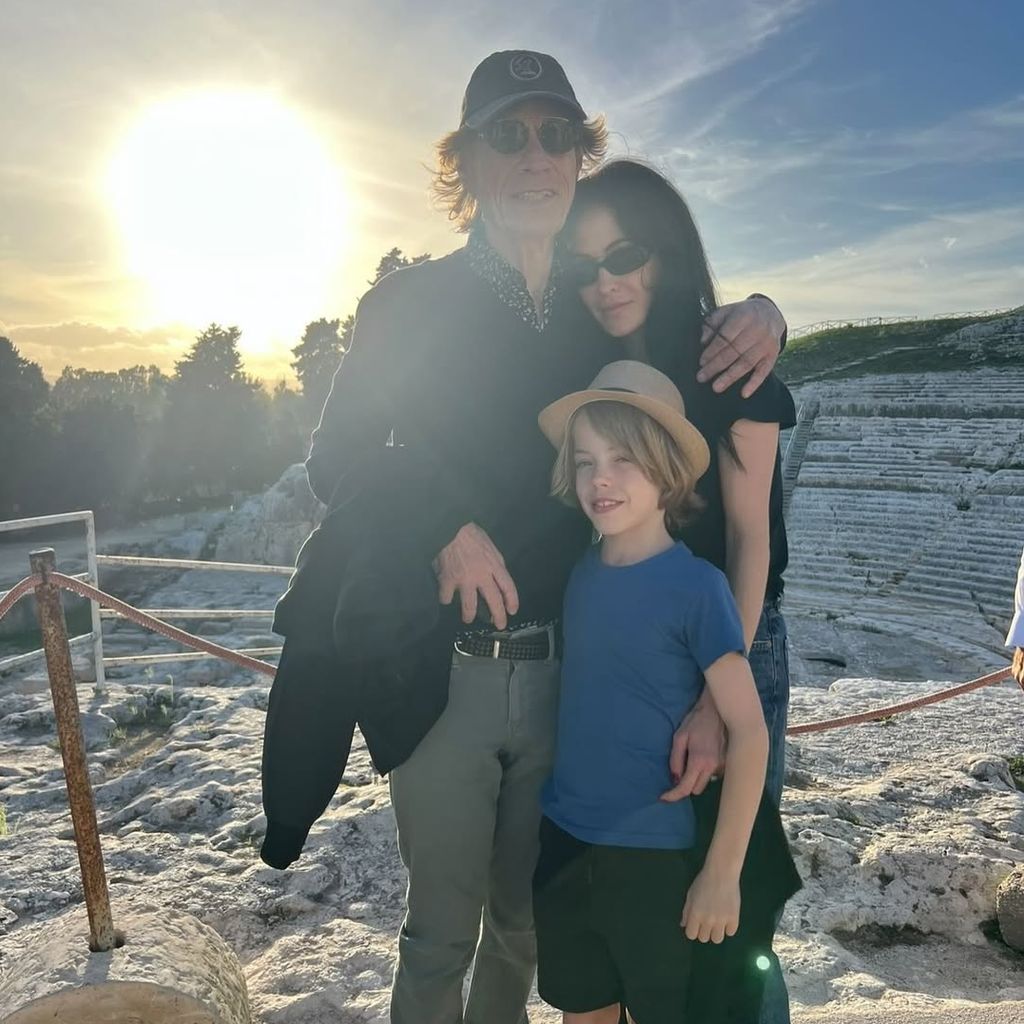 Familienfoto zum 9. Geburtstag von Mick Jaggers Sohn Deveraux.