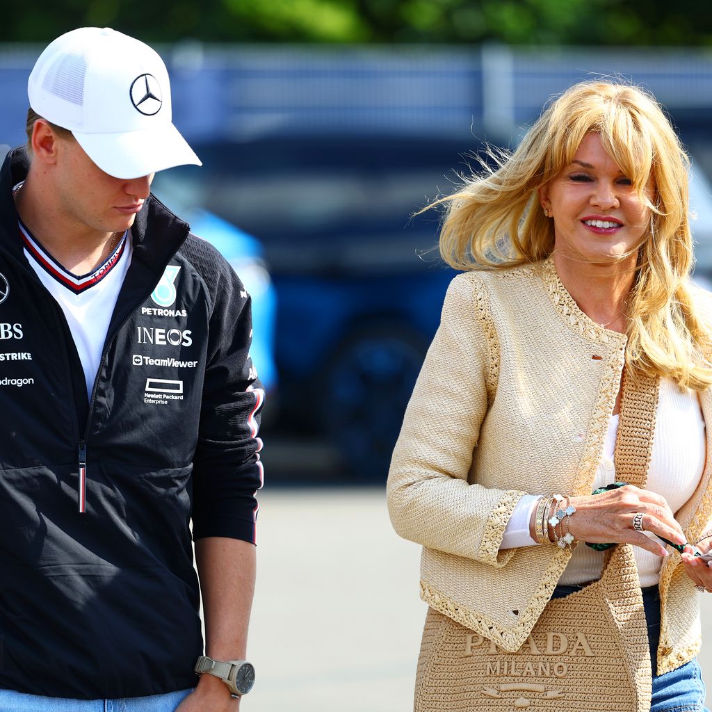 Mick Schumacher und Corinna Schumacher beim Großen Preis von Österreich