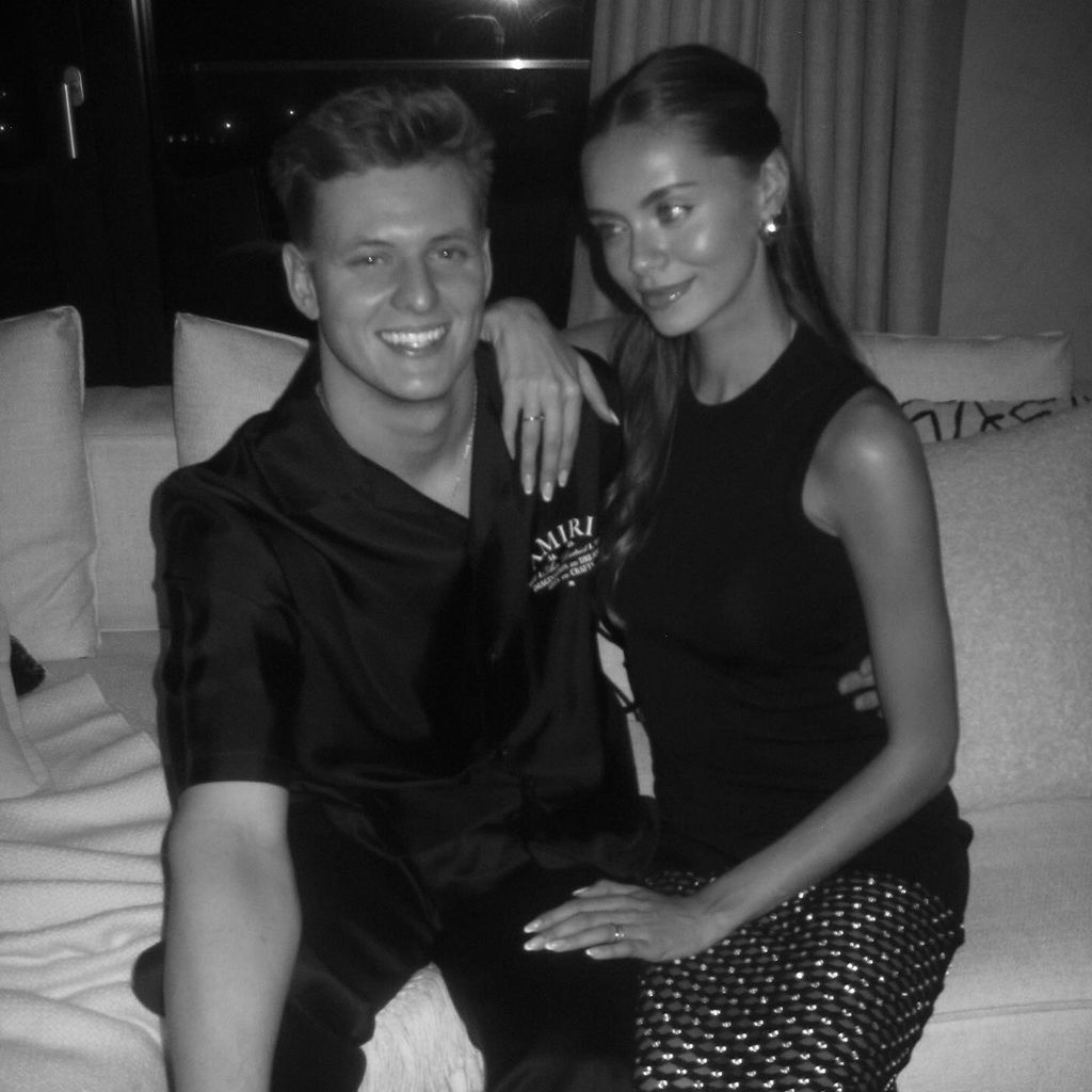 Mick Schumacher und Laila Hasanovic