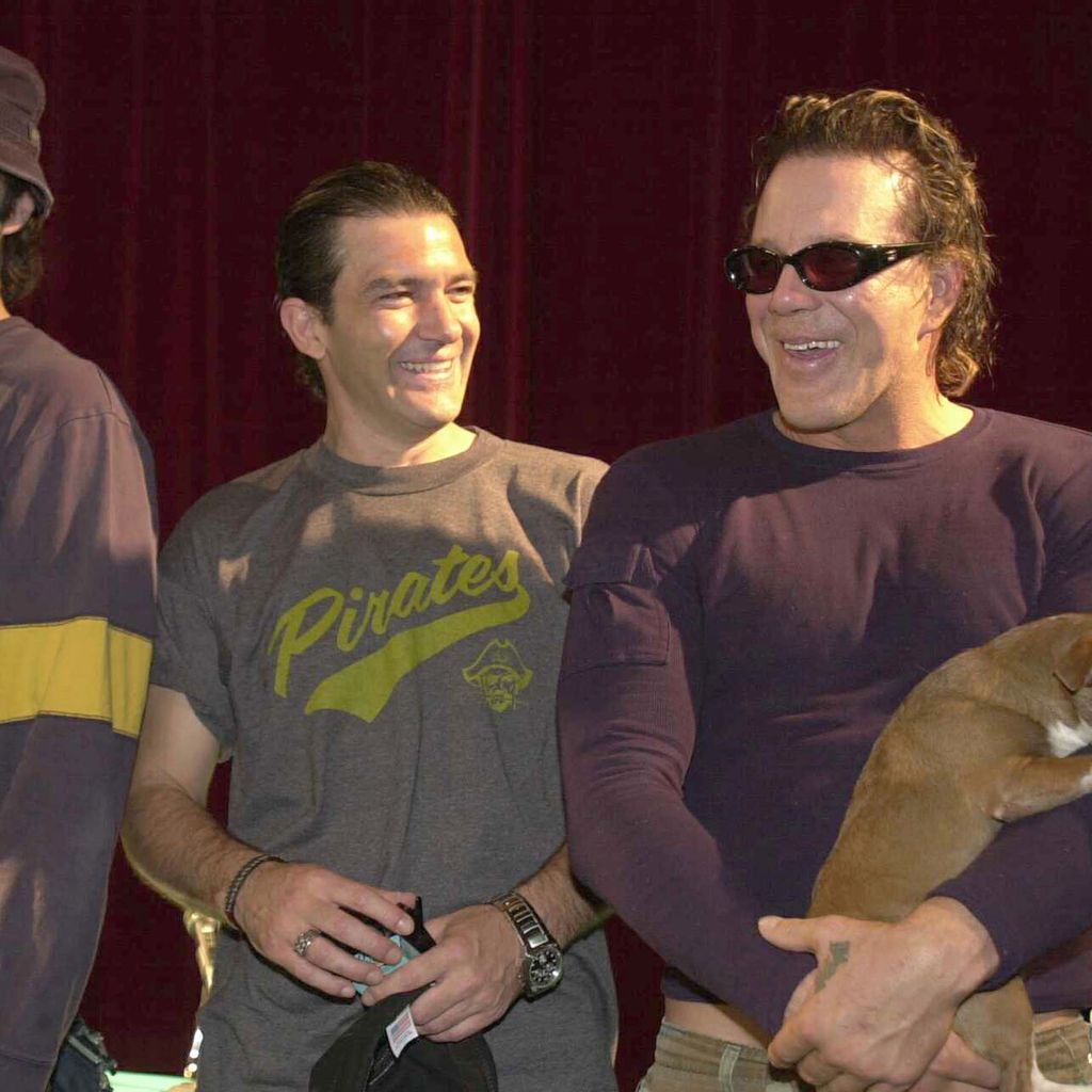 Mickey Rourke, Antonio Banderas und Robert Rodriguez