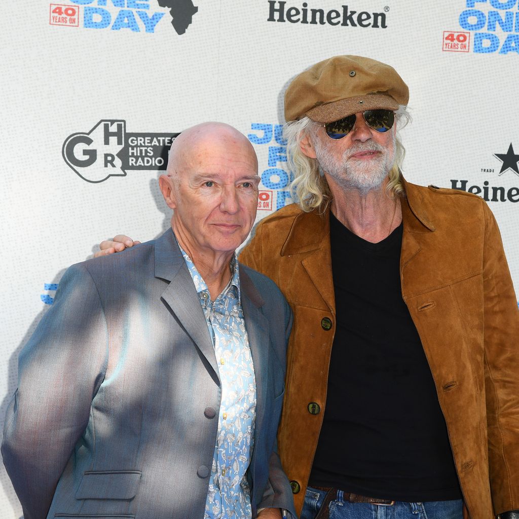 Midge Ure und Bob Geldof, Sänger