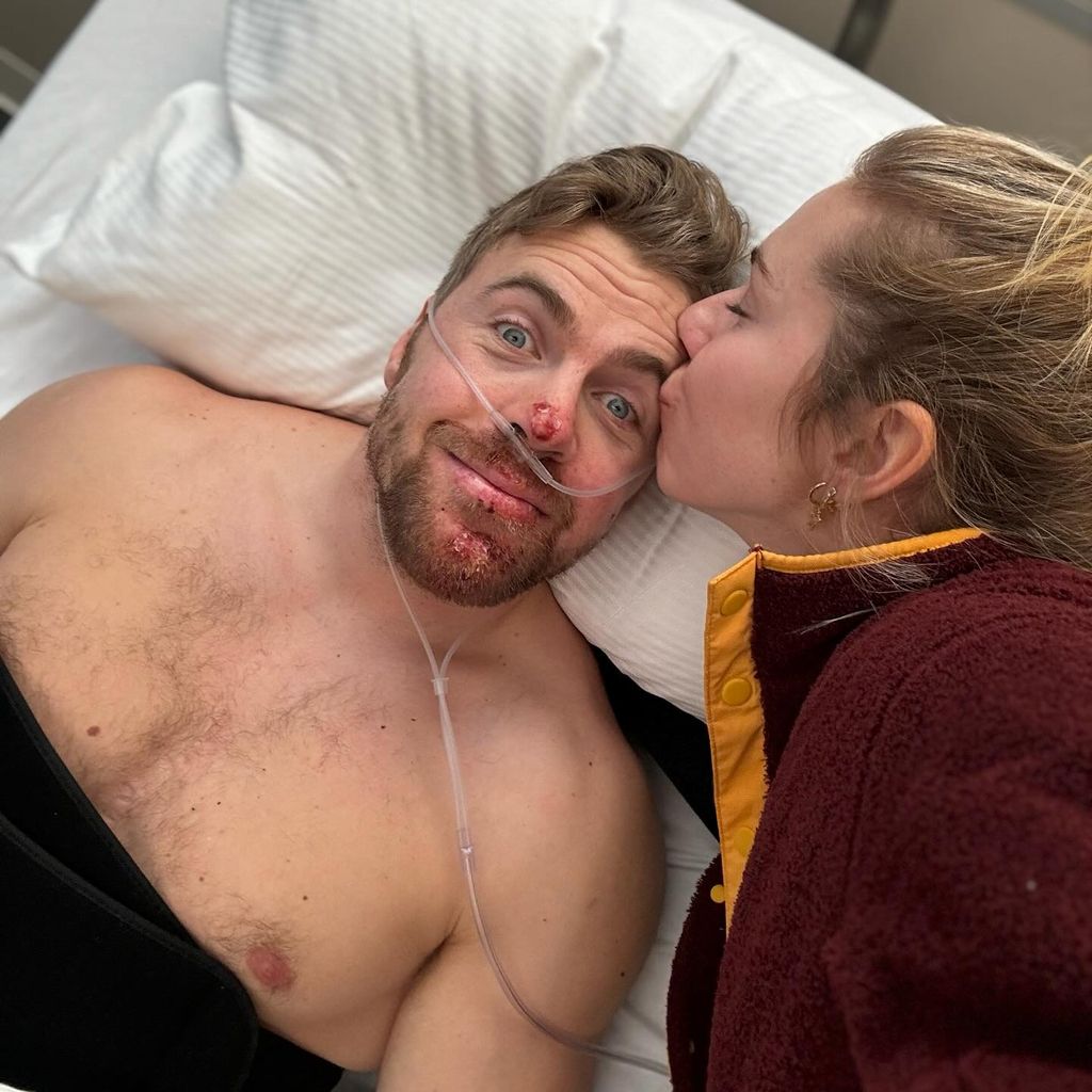 Aleksander Aamodt Kilde und Mikaela Shiffrin im Januar 2024