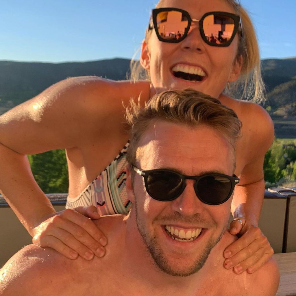Mikaela Shiffrin und Aleksander Aamodt Kilde