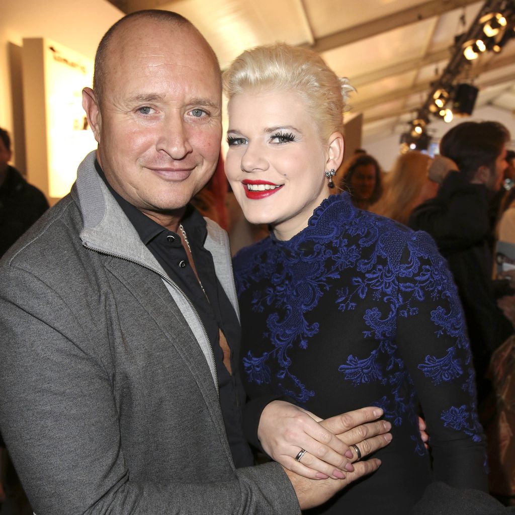 Mike Blümer und Melanie Müller im Jahr 2015