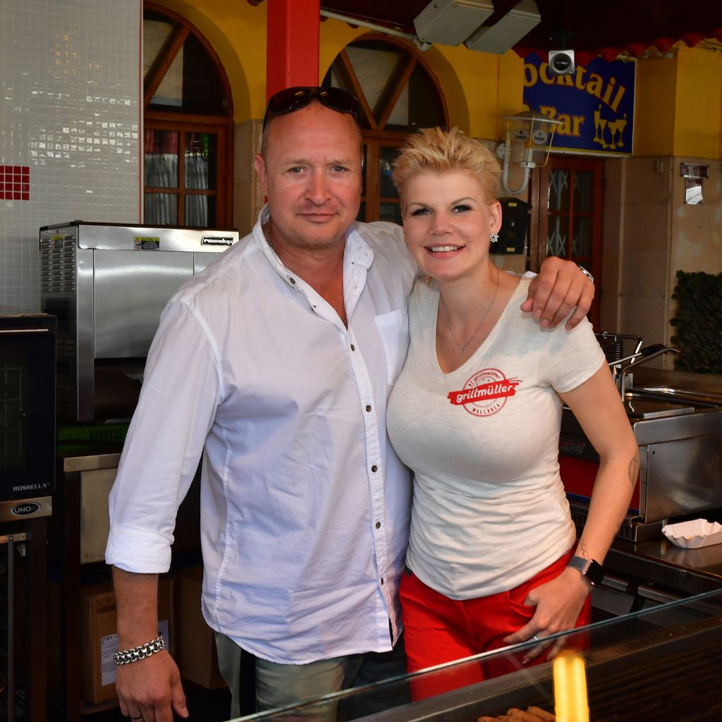 Mike Blümer und Melanie Müller