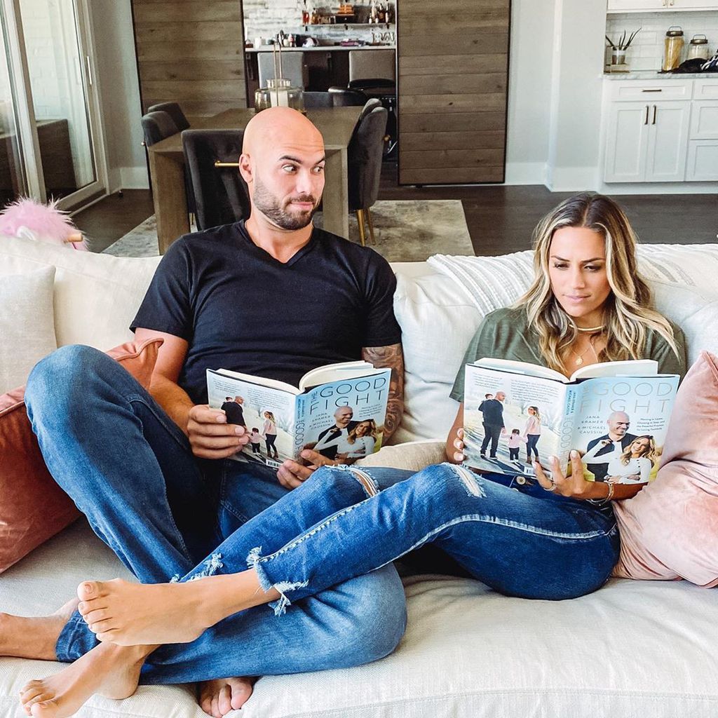 Mike Caussin und Jana Kramer im Oktober 2020