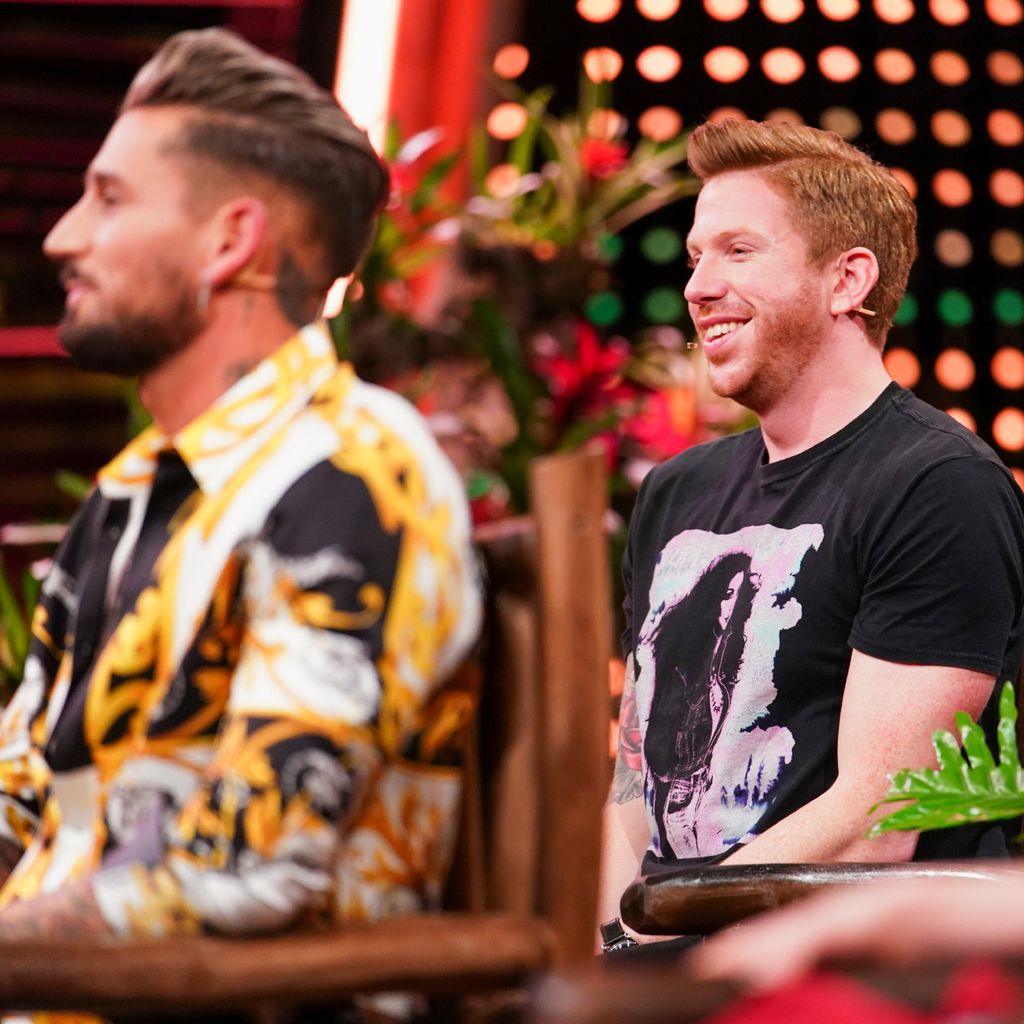 Mike Heiter und Lars Tönsfeuerborn im Dschungelshow-Halbfinale 2021