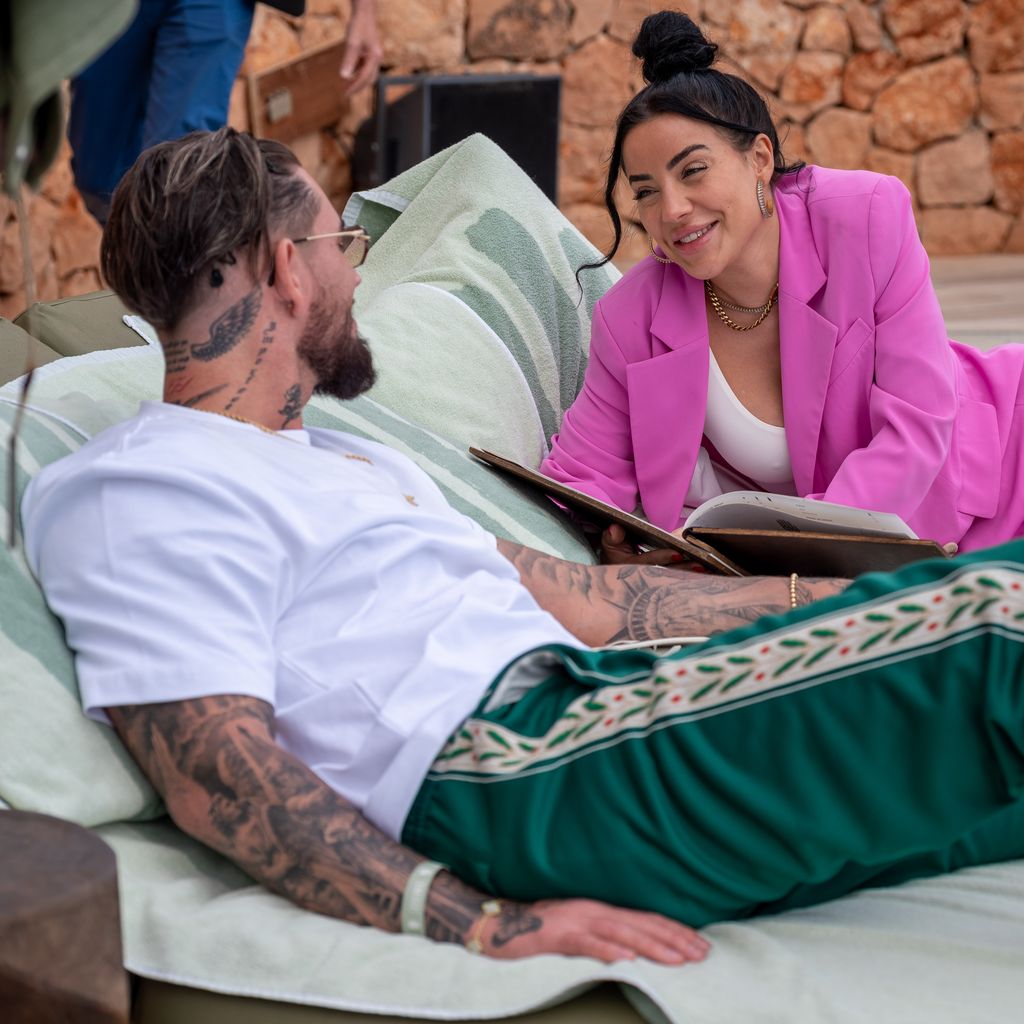 Mike Heiter und Leyla Lahouar