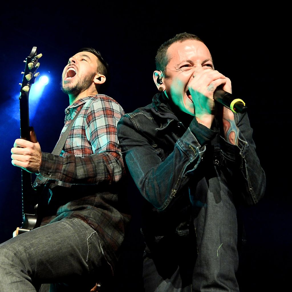 Mike Shinoda und Chester Bennington