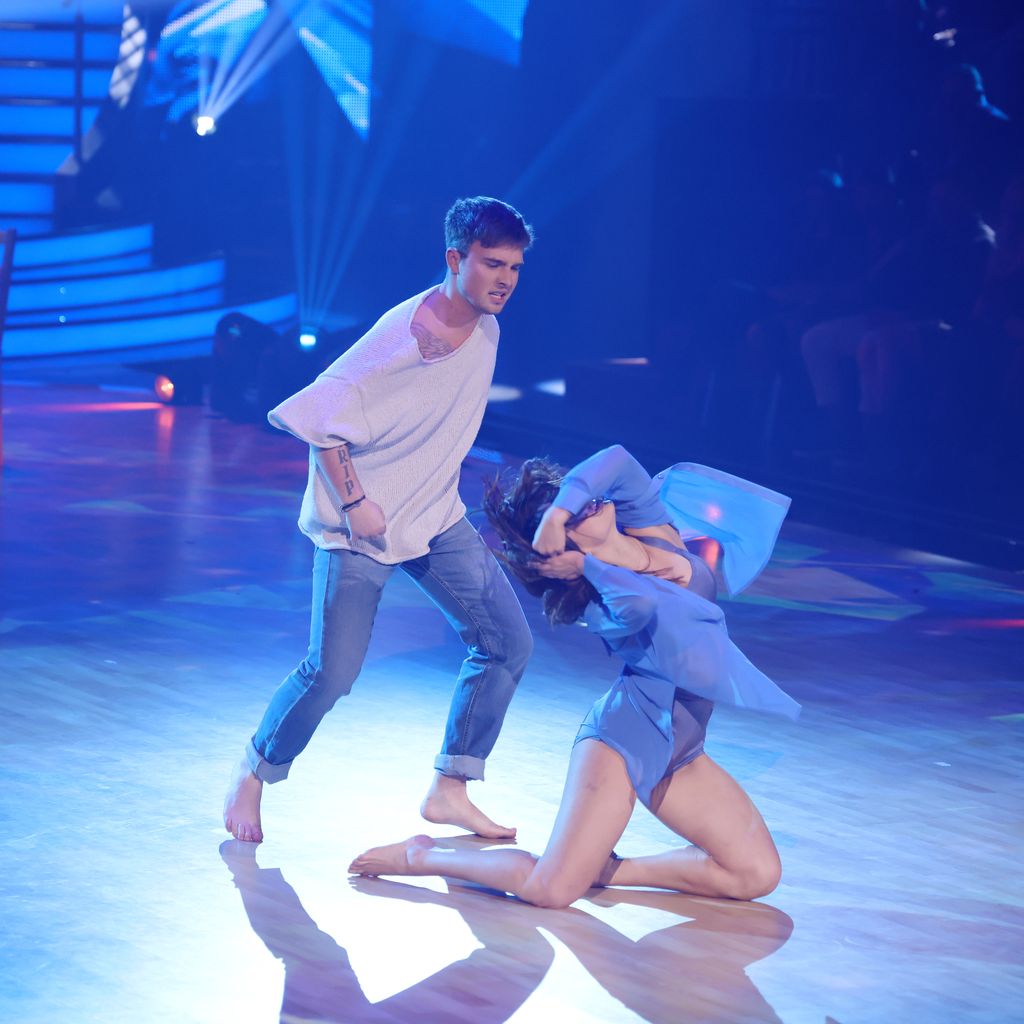 Mike Singer und Christina Luft bei "Let's Dance"