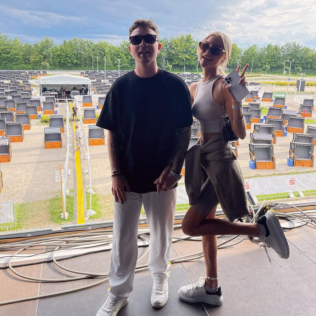Mike Singer und Sophie Marstatt im Oktober 2021