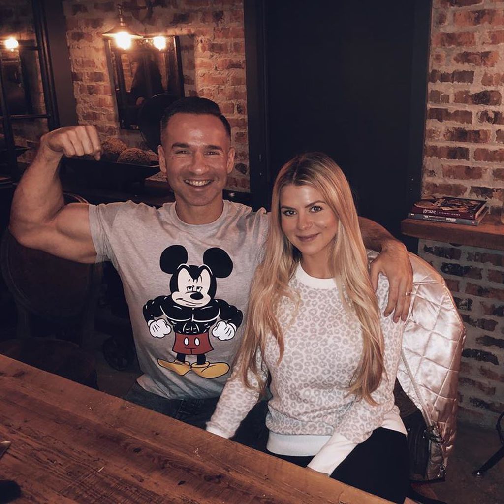 Mike Sorrentino und Lauren Pesce im November 2019