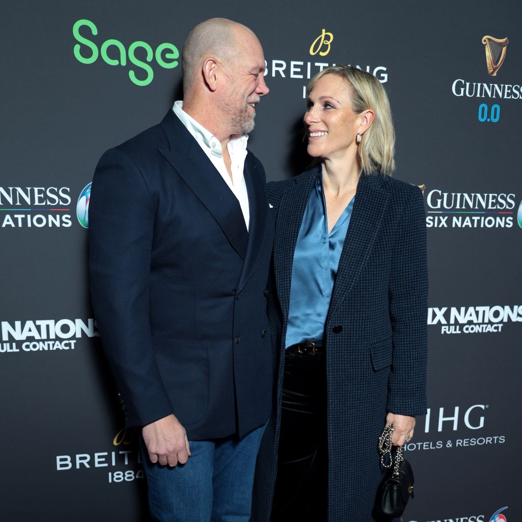 Mike Tindall und Zara Tindall im Januar 2024 in London