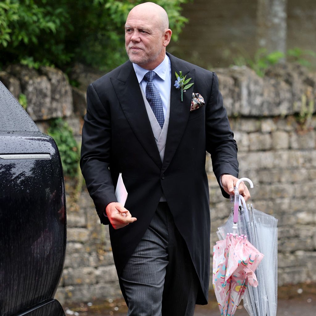 Mike Tindall bei der Hochzeit von Peter Phillips und Harriet Sperling in Kemble am 6. Juni 2026